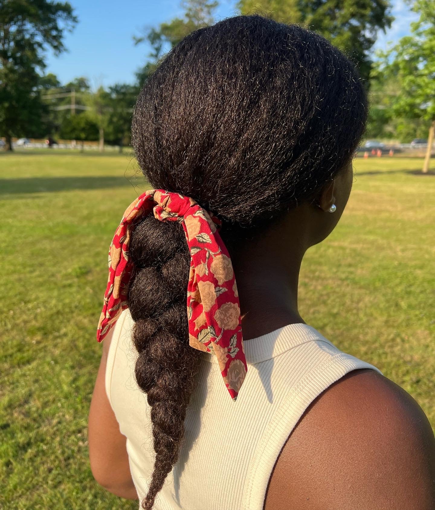 Wildflower Hair Scrunchie