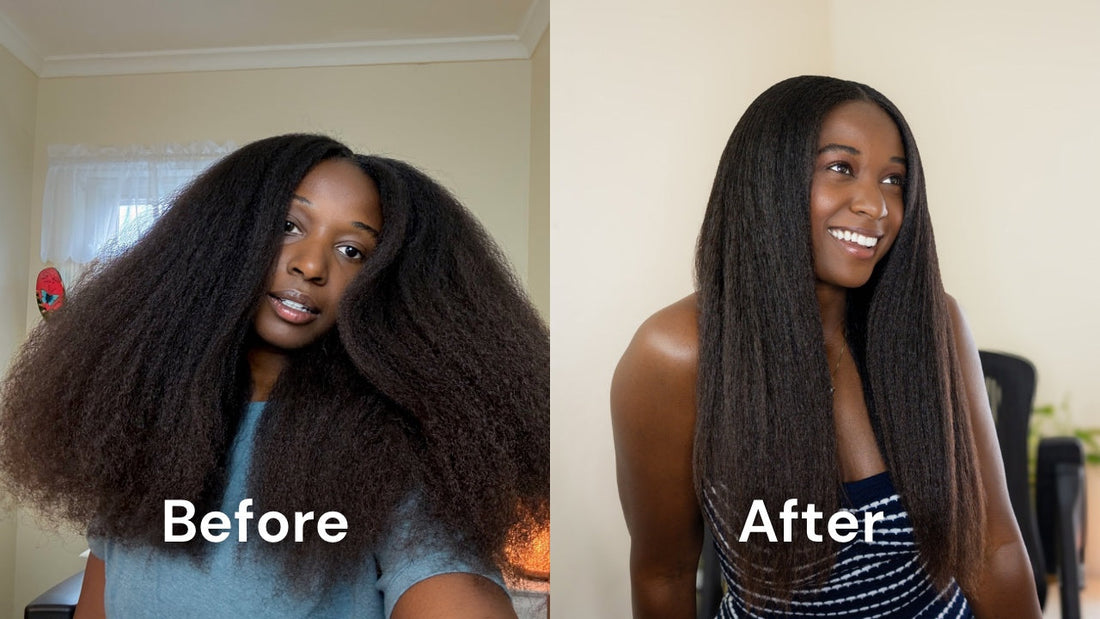 Straighten Your Hair with NO Heat Damage