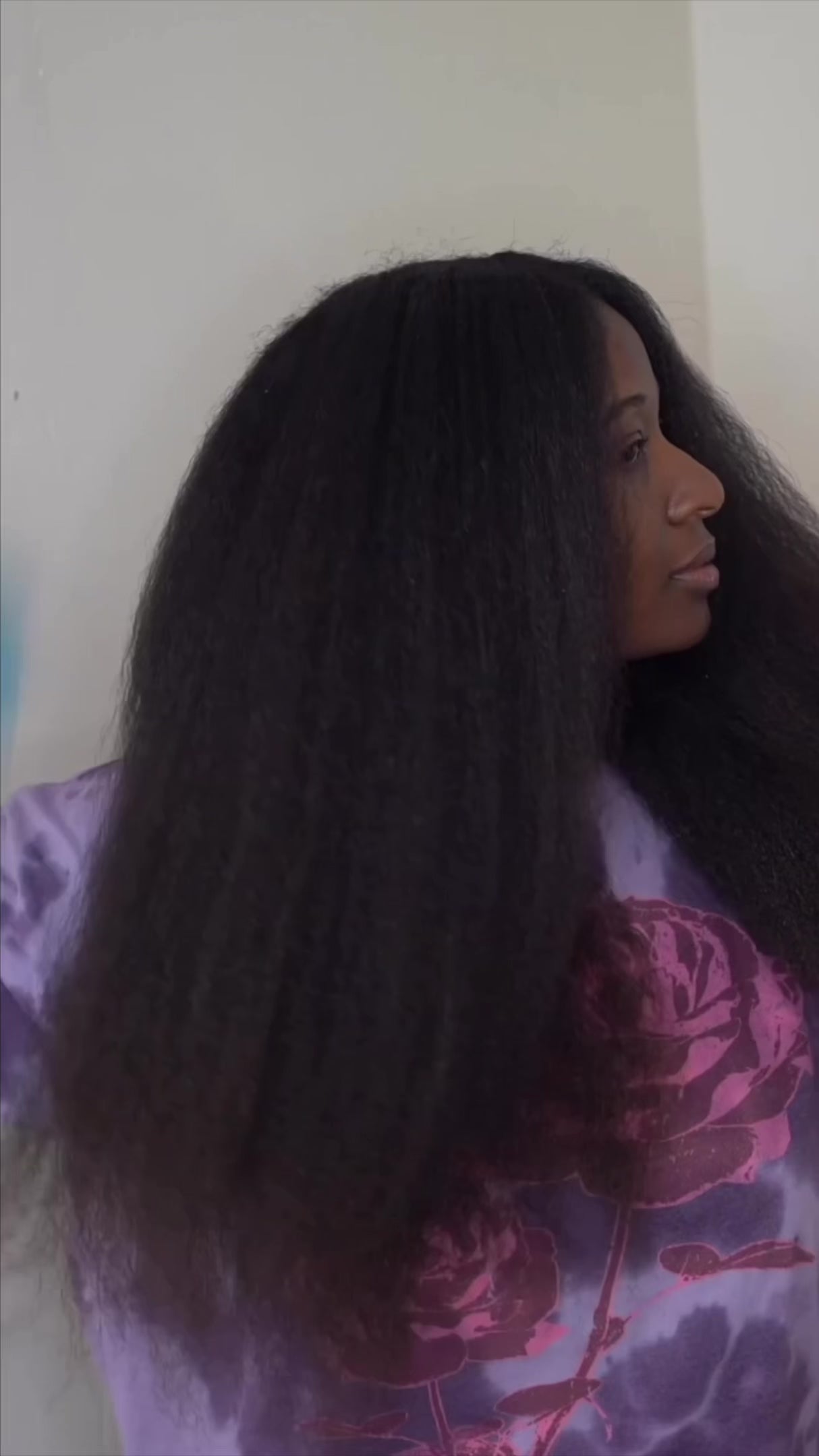 video of women doin here hair using My journey Crown Healthy Hair Balm